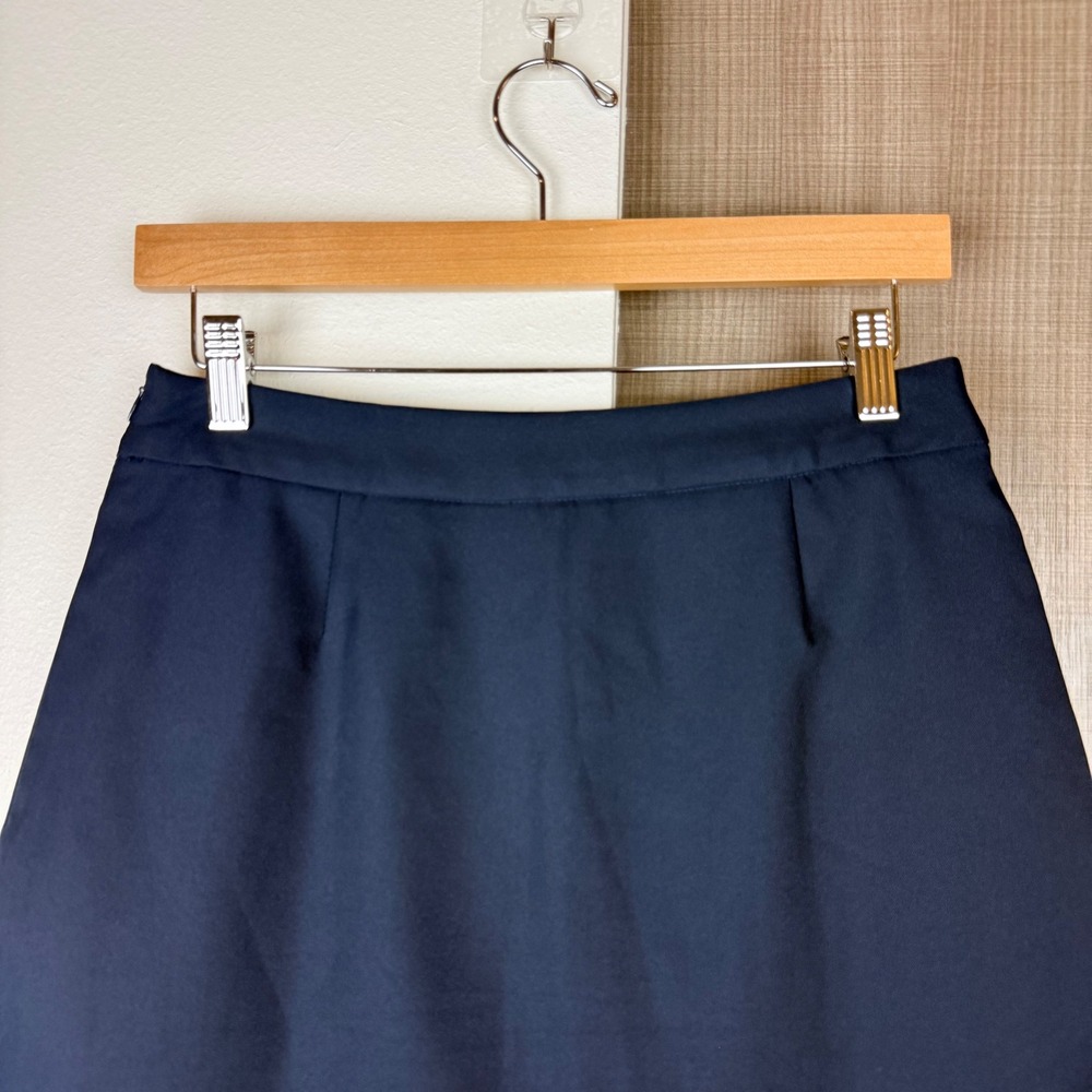 G/FORE Navy Grosgrain Skort Skirt Golf Tennis Preppy Size 4 - Picture 9 of 13